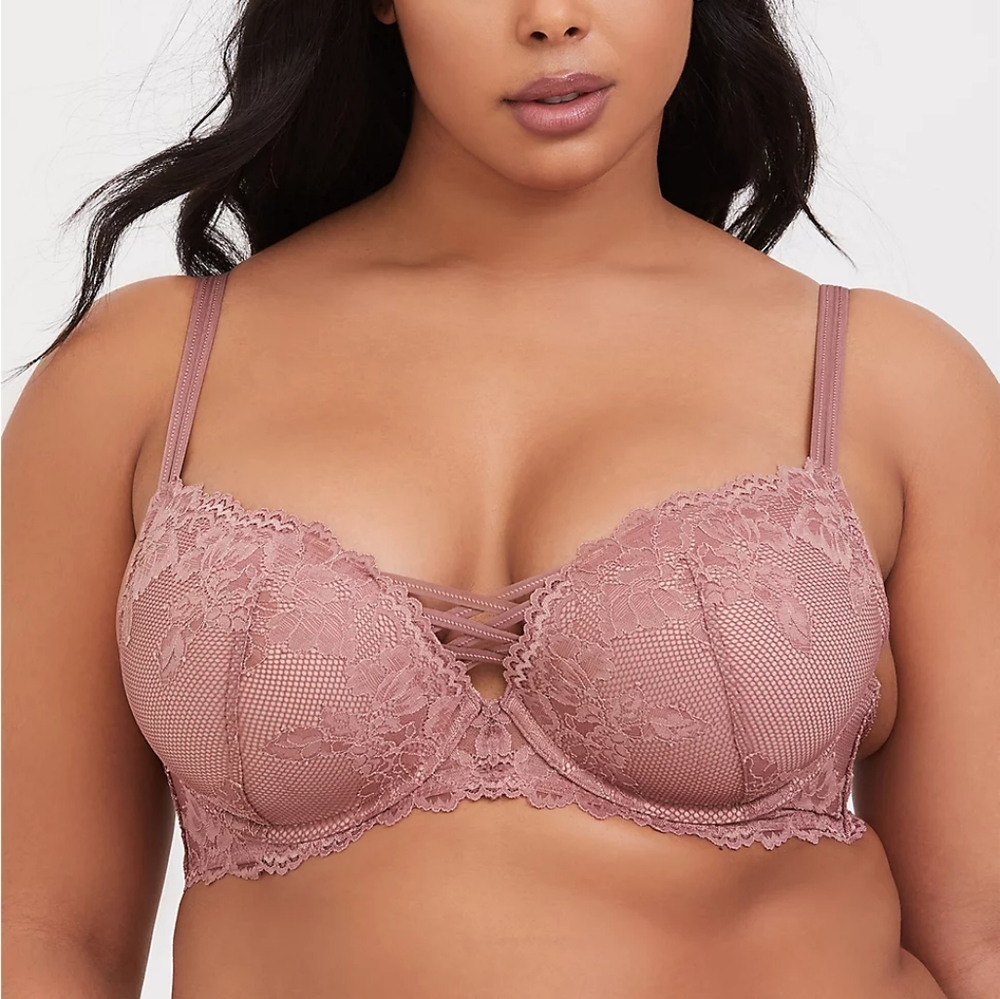 Torrid Curve Walnut Bra and Underwear